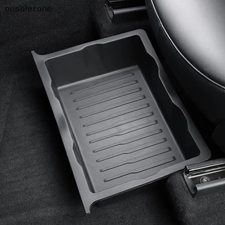 Ozth TPE ภายใต้กล่องเก็บที่นั่งสําหรับรุ่น Y 2017-2024 คอนโซลกลาง Organizer Bins กระเป๋าเบาะหลังด้านหน้าถาดถังขยะอุปกรณ์เสริม Vary