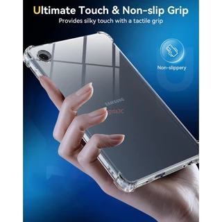SAMSUNG ฝาครอบ TPU นุ่ม สําหรับ Samsung Galaxy Tab A11, S10 FE, S9, S8 Ultra, S7 FE, S10 Lite, FE+, S9+, S8+, A9, A8, A7, S6 Lite, A7 Lite, S5E, S4, A4, A7S (7.0 นิ้ว)