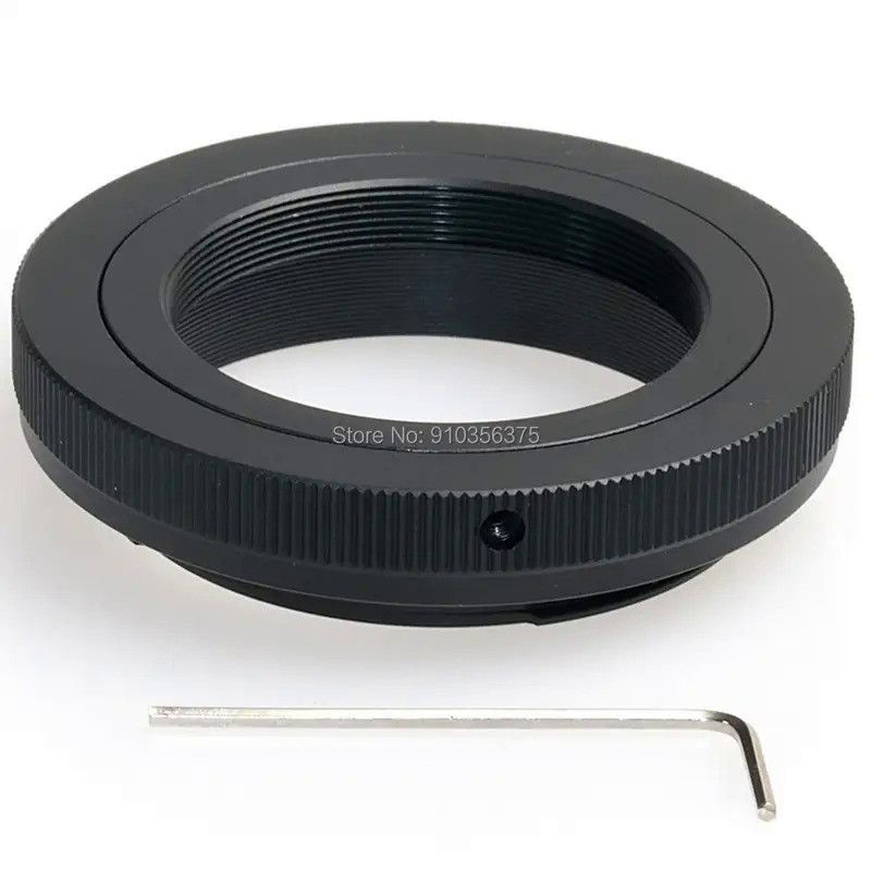JINTU T2-EOS Adapter Ring T2 T mount Mirror Telephoto Lens Telescope Lens Adapter for Canon Camera T
