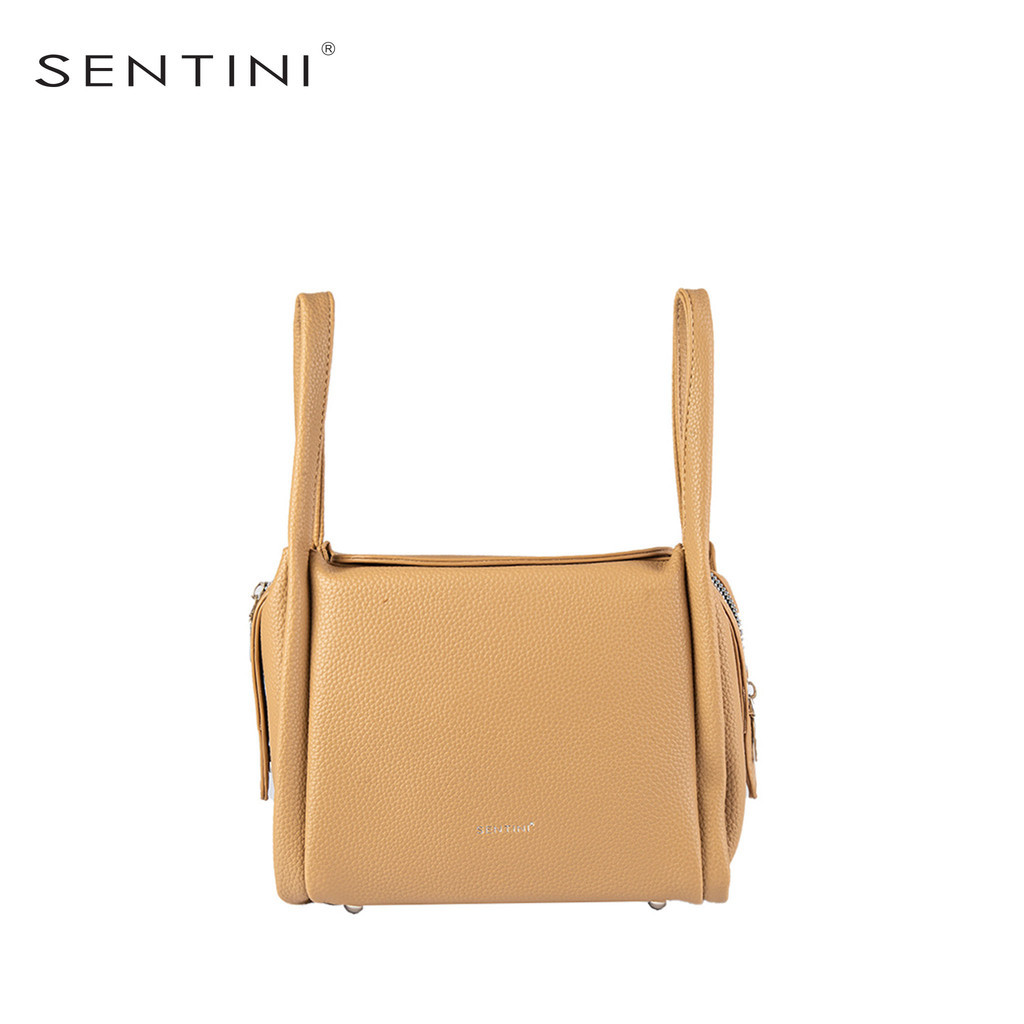กระเป๋าสะพายไหล่ผู้หญิง Dans X SENTINI Gia - สีดํา / แอปริคอท STB-142