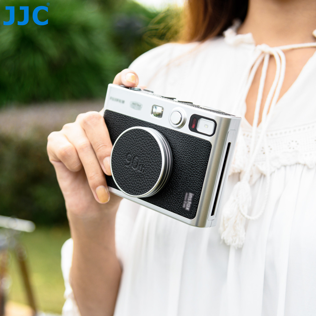 JJC Lens Cap ฝาครอบเลนส์สําหรับ Fuji Fujifilm Instax Mini EVO กล้องฟิล์มทันที