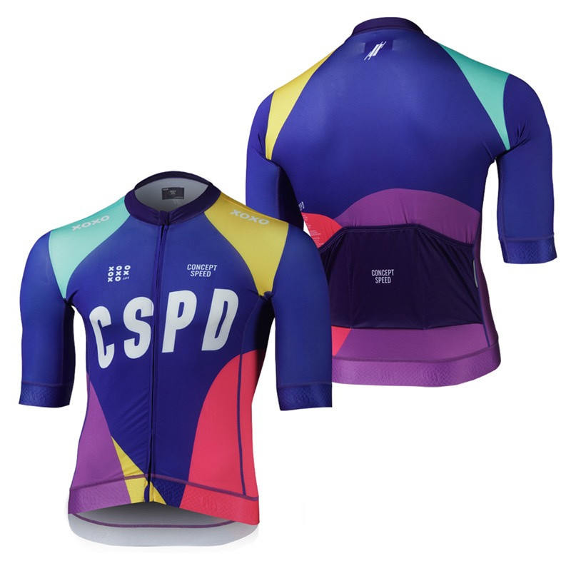 Cspd Concept เสื้อปั่นจักรยาน areo 6 Color Fit RACE CUT รูปที่ 5
