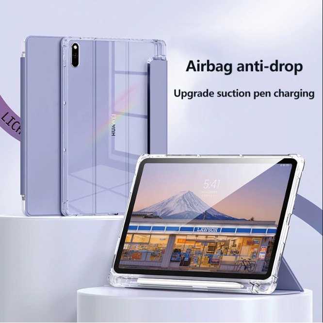 ที่ใส่ดินสอสําหรับ Lenovo Tab P11 (2nd Gen) TB350FU TB350XU 11.5 นิ้วเคสแท็บเล็ต M10 Plus 3rd 10.6 Xiaoxin Pad 2022 2024 11 Plus 2023 เคสซิลิโคน