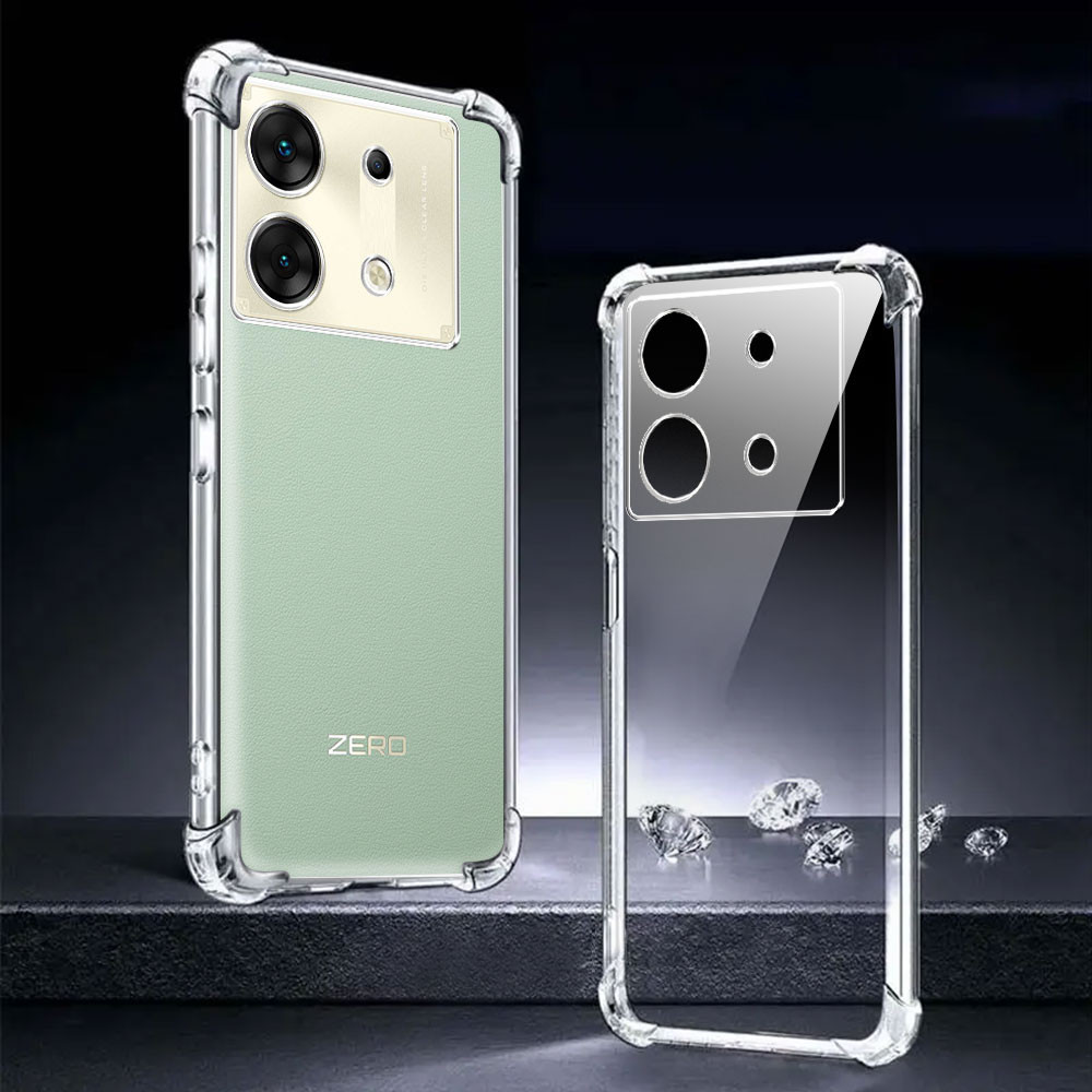 เคสโทรศัพท์สําหรับ Infinix Zero 30 5G 4G เคสกันกระแทกสําหรับ Infinix Zero30 ซิลิโคนอ่อนนุ่มโปร่งใสฝาครอบป้องกัน