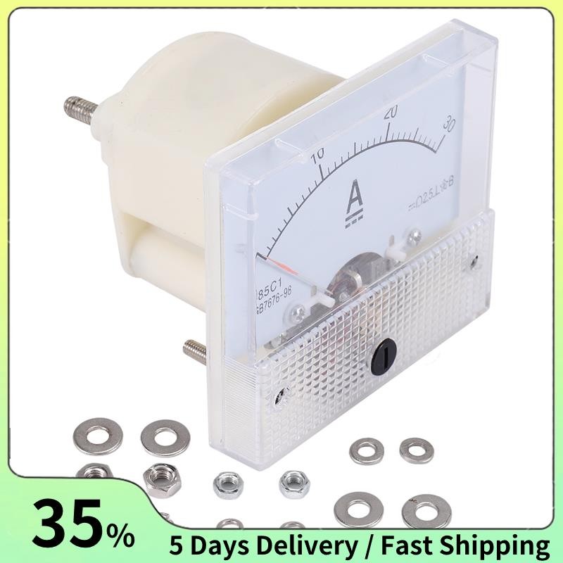 85c1-a Dc Analog Ampere Meter แผงเครื่องวัด 30A Amp Gauge Current Mechanical Ammeters