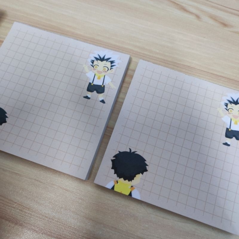 Haikyuu Fanart Memopad - Bokuaka