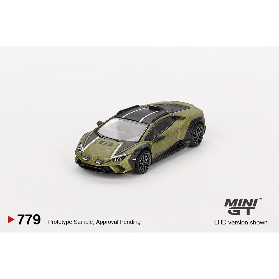 MINI GT No.779 Lamborghini Huracán Sterrato Verde Gea Matt MGT00779