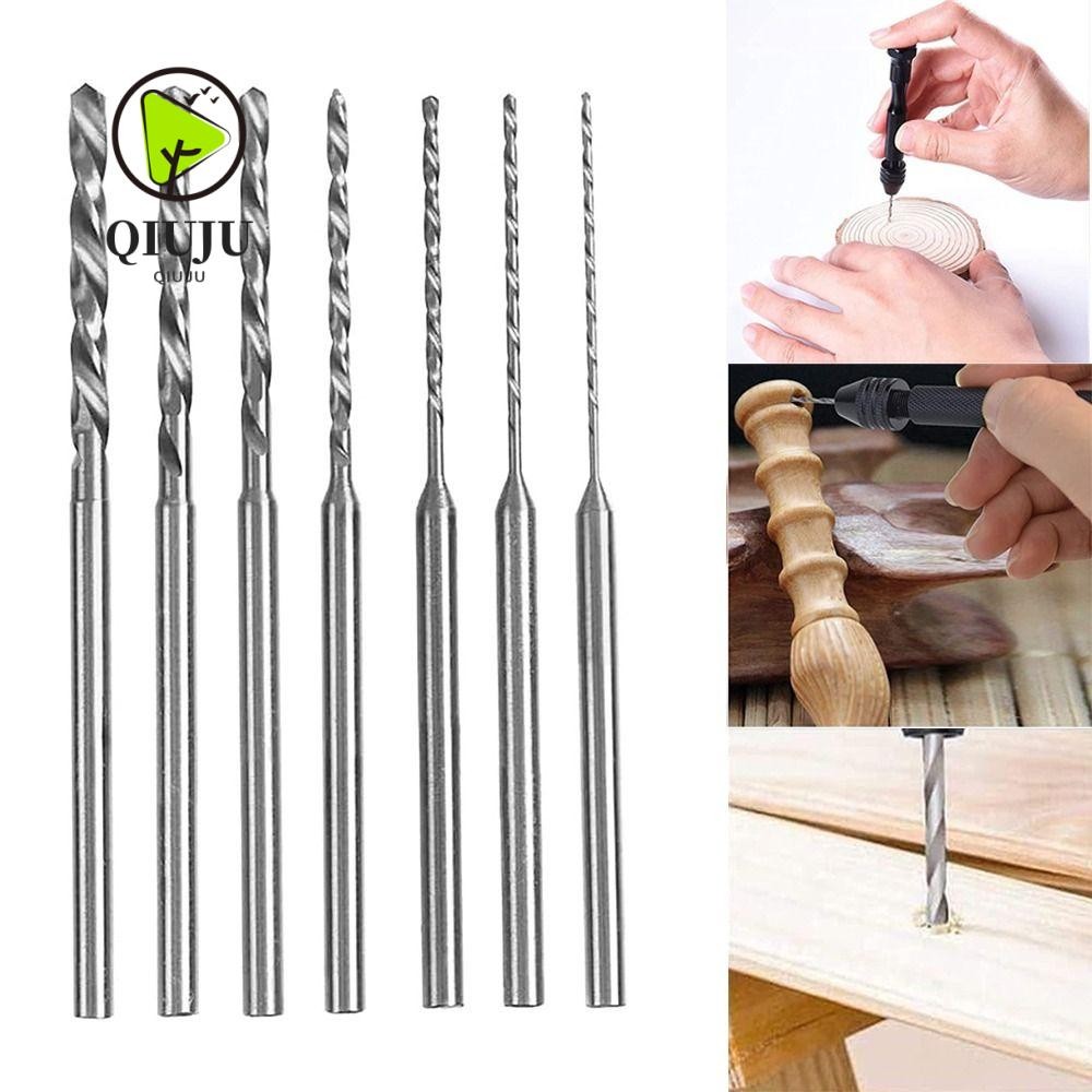 Qiuju ดอกสว่านจิ๋ว ดอกสว่าน Micro Twist ก้าน 2.35 ดอกแกะสลักมัลติฟังก์ชั่น Amber