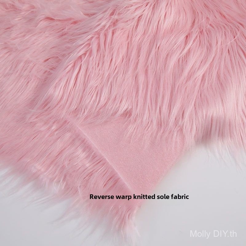9cmFaux จมน้ําขนสัตว์ผ้า falling Water Cotton ตุ๊กตาทอดผม fursuit ผมยาวขนสัตว์ดอกไม้ผ้าวัสดุ ราคา ถูกที่สุด ดีลบีเคเค แกลเลอรีภาพที่ 6