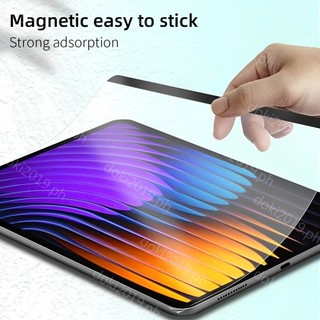 ฟิล์มกระดาษแม่เหล็กที่ถอดออกได้เช่นสําหรับ Xiaomi Mi Pad 7 11.2 5 6 / 6 Pro 11 ใน Pad 6S Pro 12.4 นิ้ว Redmi Pad Pro 12.1 5G SE 11in 8.7 Redmi Pad 10.6in กระดาษฟิล์ม