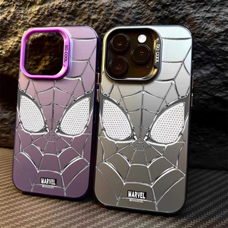 🔥COD🔥เคส iphone 11 13 12 14 15 16 Pro MAX X XR XSMAX 14 15 16 Plus 7Plus Cool Spider เคสโทรศัพท์คู่รักหรูหราทันสมัย