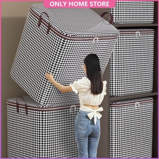 220L Drawer Foldable Storage Clothes Organizer Bag lalagyan ng damit Laundry Basket With Cover