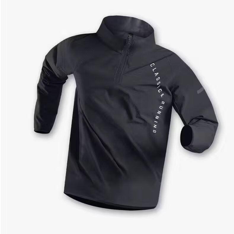 ชุดกีฬาเทรนนิ่งแห้งเร็วสําหรับผู้ชาย – เสื้อเชิ้ตและกางเกงวิ่งออกกําลังกายผ้าไหมน้ําแข็ง ราคา ถูกที่สุด ดีลบีเคเค แกลเลอรีภาพที่ 7