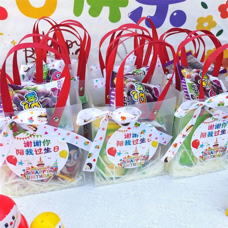 2,249 ลูกค้าซ้ําขอบคุณสําหรับประกอบฉันบน birt六头客2249 人成生幼儿园礼袋礼物架手礼物品袋子一儿童品袋84.28