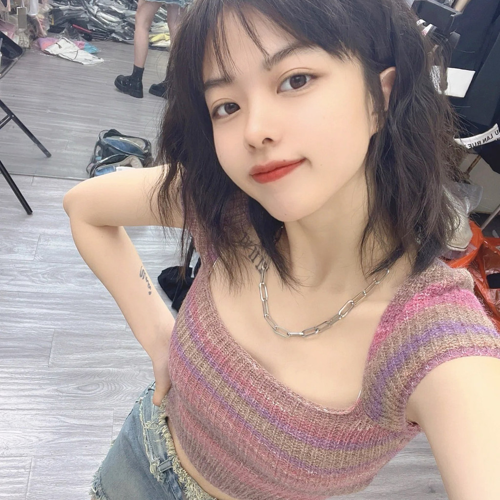 HT โซ่หนาโซ่ข้ามสร้อยคอเหล็กไทเทเนียมผู้ชายผู้หญิงฮิปฮอปสแตนเลสเครื่องประดับไม่ซีดจาง