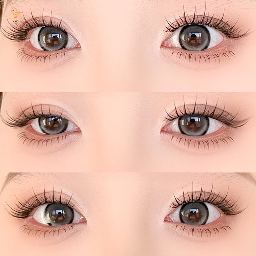 Clear Band อะนิเมะมังงะ Lashes 9-11 มม.ดูขนตาปลอมปุยเหมาะสําหรับ Professional แต่งหน้า Salon