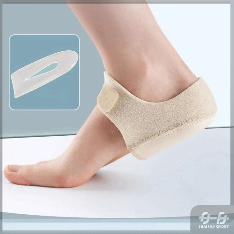 หุ้มส้นเท้า ระบายอากาศได้ดี บรรเทาอาการปวดส้นเท้า ซิลิโคนรองส้นเท้า ชั้นรองนุ่มสบาย ยืดหยุ่น - รูปที่ 7