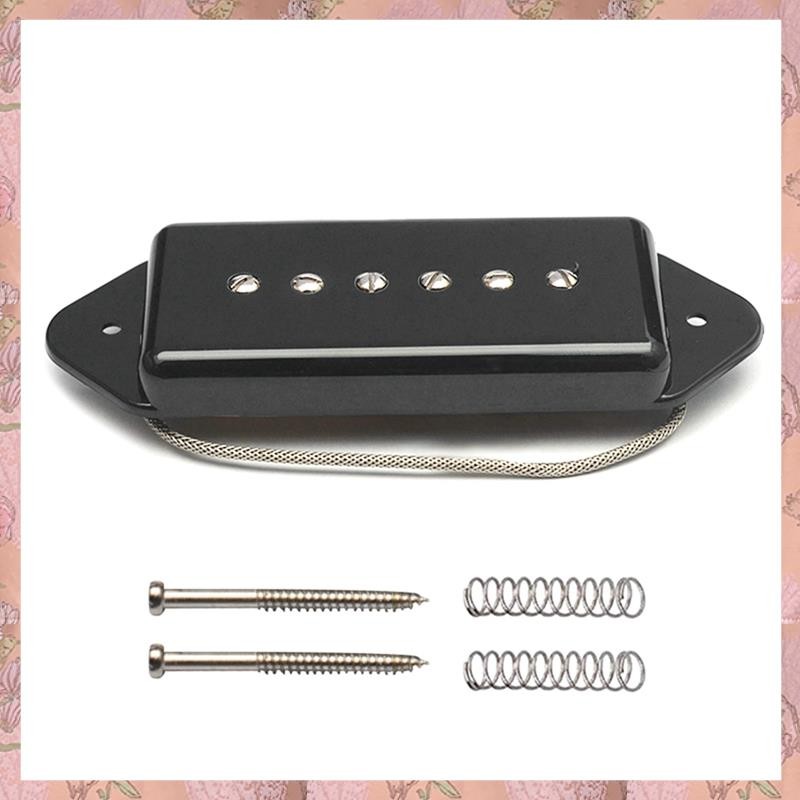 [h3w732xnj.ph] Vintage P90 Dog Ear Pickup Alnico 5 Single Coil กีตาร์ไฟฟ้าแบบดั้งเดิม Retro Sound แบ