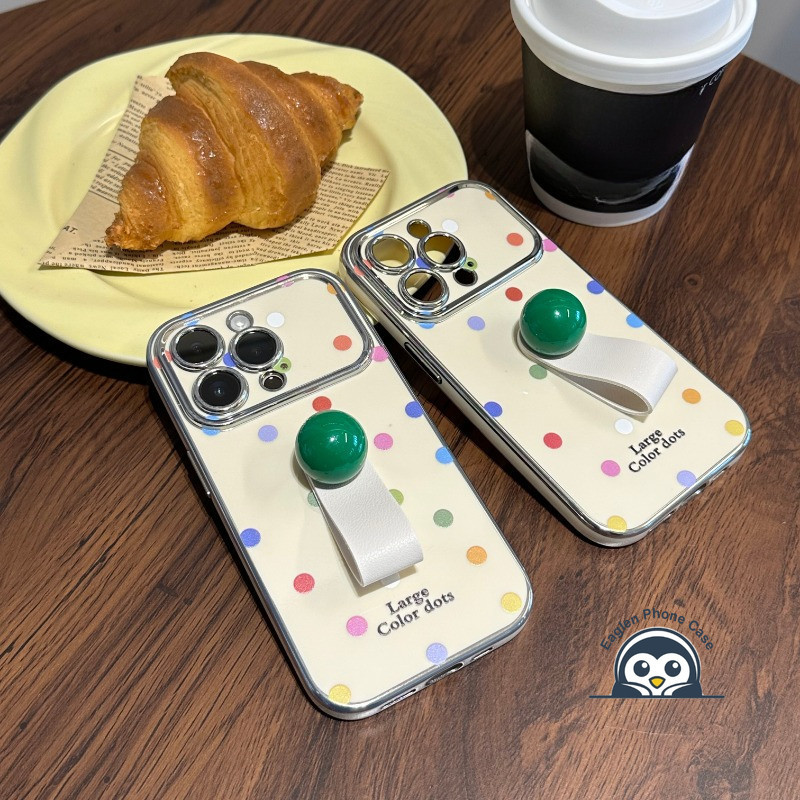 สีสัน Polka Dot สําหรับ Vivo Y200i Y100t Y78 Y78 + Y78m Y77 Y77e Y76 Y73s Y72 5G Y70s iQOO Z9x Z9 Tu