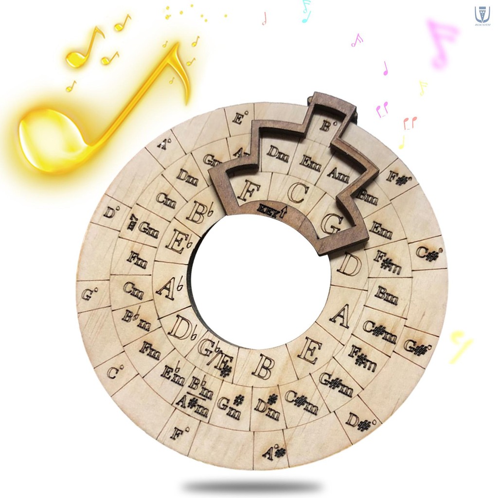 Fast Ship ไม้ Melody เครื่องมือเครื่องดนตรีไม้ Melody Maker วงกลมล้อที่ห้า, ล้อไม้วงกลมและดนตรีเครื่