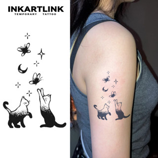 สติ ๊ กเกอร ์ รอยสักชั ่ วคราวแมว , รอยสักมายากลกันน ้ ําติด…