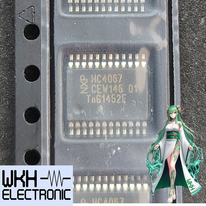 เครื่องมือชิ้นส่วน ORI IC SMD 74HC4067DB SSOP-24 74HC4067 HC4067 Multiplexer Demux