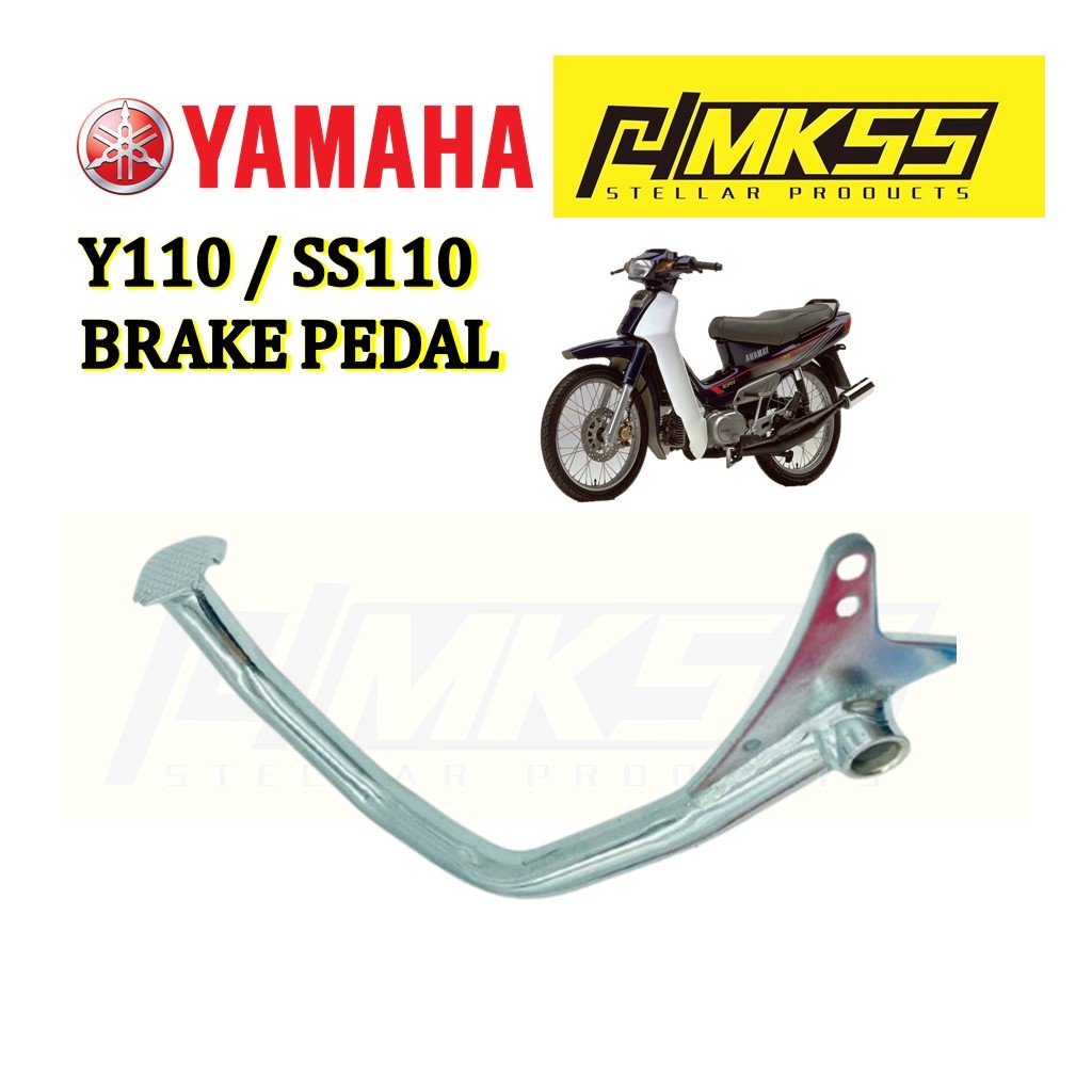 Y110 SS110 YAMAHA BRAKE PEDAL KAKI BREK PADEL LEVER PIJAK