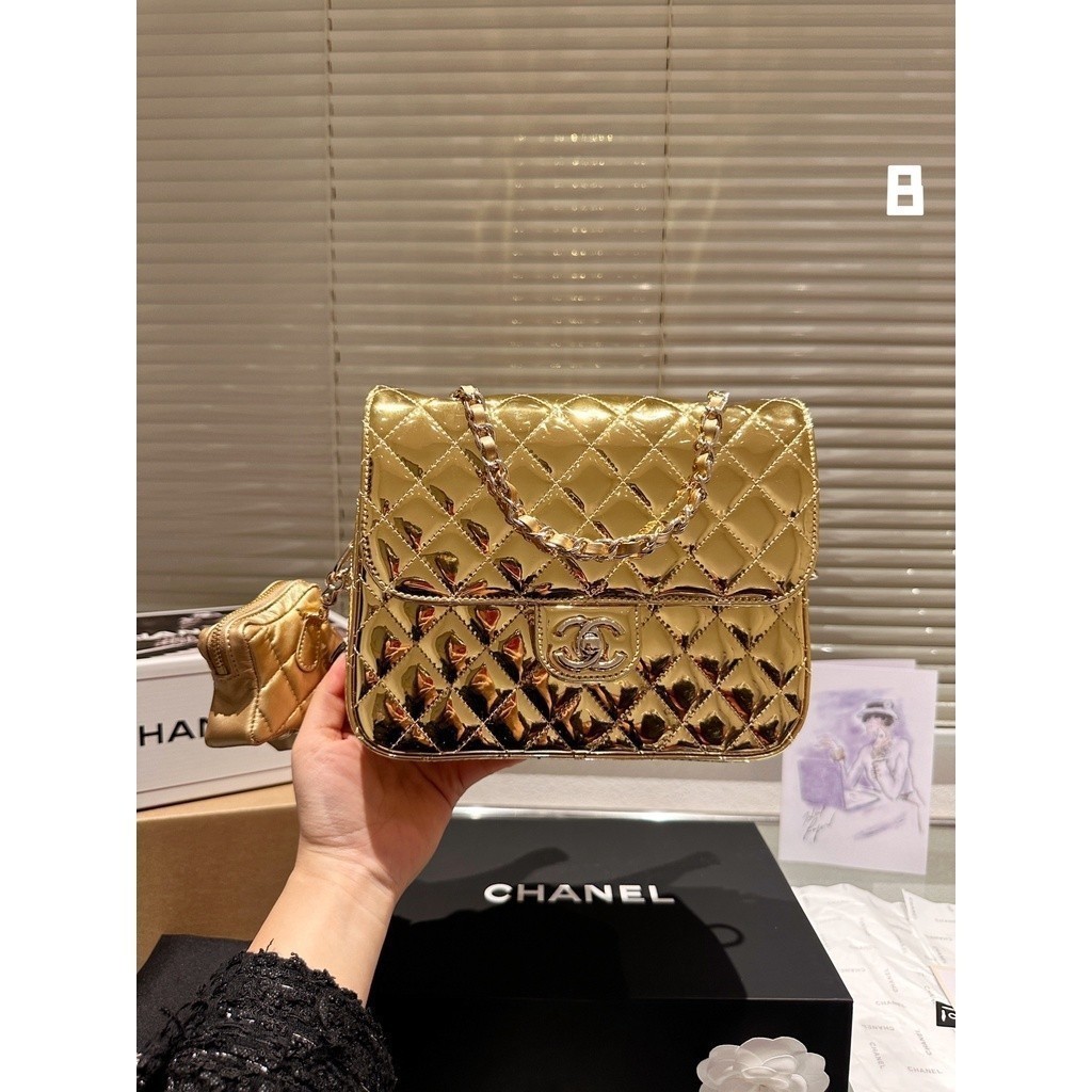 ไหล่หนัง Fashion cha*n**l Star s and womens chain cha*n**l cha*n**l bag elegant cha*n**l bag women