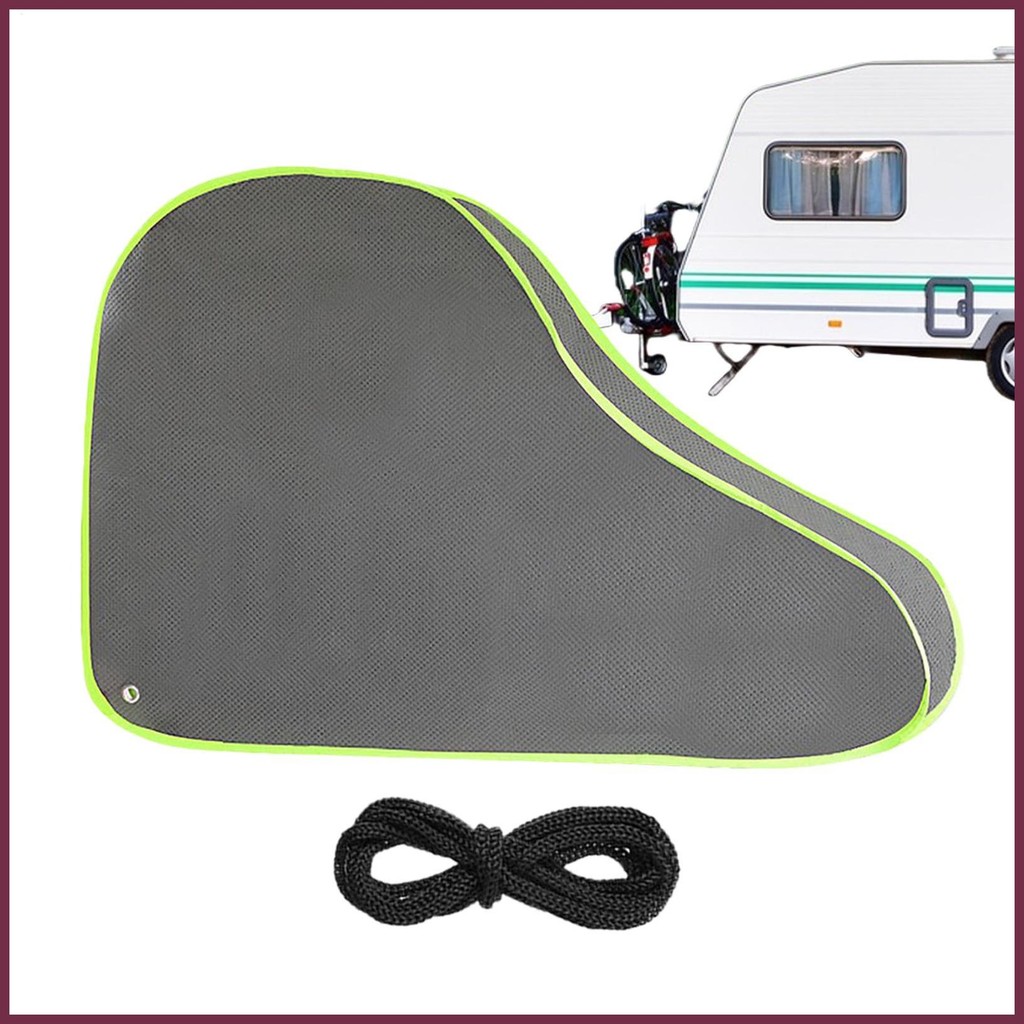 RV Hitch Cover Trailer ลากจูง Ball ข้อต่อล็อคครอบคลุมแถบสะท้อนแสง 37.4 x 24 x 5.9 นิ้วกันน้ํา kouph