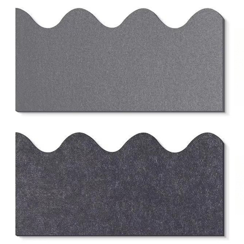 แผ่นป้องกันการชนกันแบบติดเอง แผ่นสติ๊กเกอร์ผนังฟิลท์ข้างเตียง แผ่นพื้นหลัง ป้องกันการชนกันสำหรับเด็ก ป้องกันผนังทาทามิ แผ่นตกแต่งกันเสียงหลายสีให้เลือก - รูปที่ 4