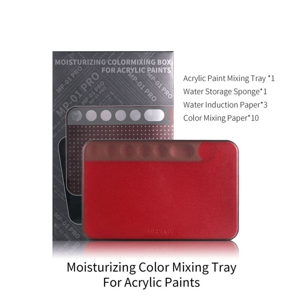 Dspiae MP-01 PRO กล่องสีให้ความชุ่มชื้นสําหรับสีน้ํากล่องกันความชื้นสําหรับสีอะคริลิค MP-02 PRO MP-03 PRO MP-05 PRO ราคา ถูกที่สุด ดีลบีเคเค แกลเลอรีภาพที่ 7
