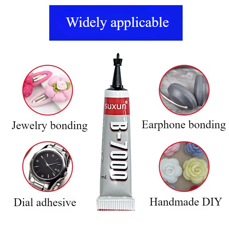 B6000b7000 เครื่องประดับทํามือ DIY อุปกรณ์เสริมพร้อมกาวจุดเข็ม