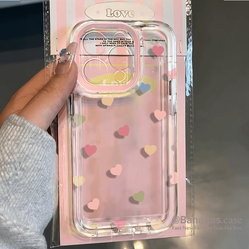 Pink Love เต็มหน้าจอสําหรับ iPhone 11Promax 13pro 7 8plus 12Promax Xs x 15Promax 16pro 15plus 12pro 