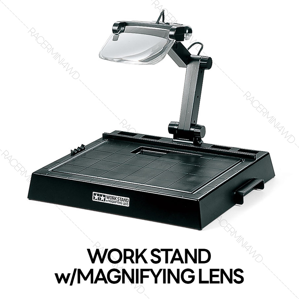 TAMIYA 74064 Work Stand w/Magnifying Lens
