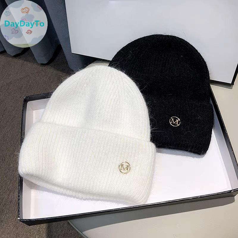 Daydayto น่ารักนุ่ม Warm Fluffy ฤดูใบไม้ร่วงฤดูหนาวหนาหมวกสําหรับผู้หญิงสาวสีทึบ Beanies แฟชั่นอเนกประสงค์ป้องกันหูหมวกของขวัญ TH - รูปที่ 4