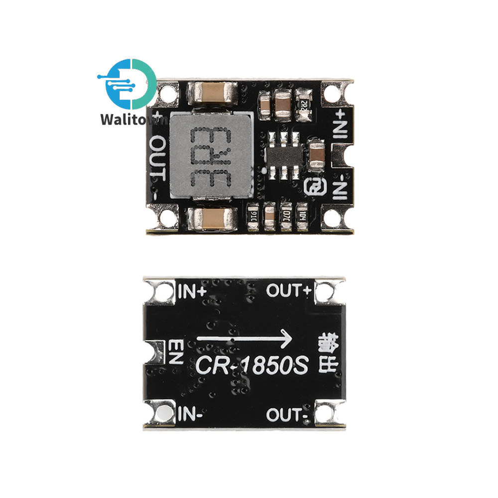 โมดูลจ่ายไฟแบบสเต็ปดาวน์ DC-DC 6.5-16V ถึง 3.3V/5V โมดูลตัวควบคุม