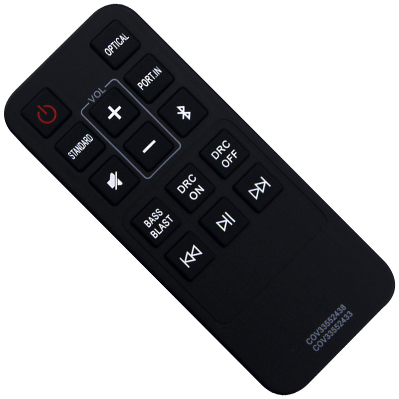 COV33552438 เข้ากันได้กับ LG 2.0 SK1 COV33552433 รีโมทคอนโทรลเสียง