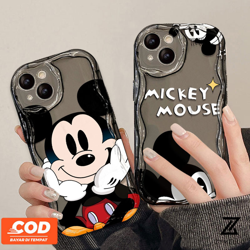 กรณีoppo Reno 13F 5G Reno12 F 5G Reno 12 Reno11 F Reno 11 5G Reno 10 5G Reno 8T Reno 8Z Reno 7Z A3X A38 Realmeหมายเหตุ 60 Reno8 Reno7 Reno6 การ์ตูนMickeyกันกระแทกTPUเคสโทรศัพท์