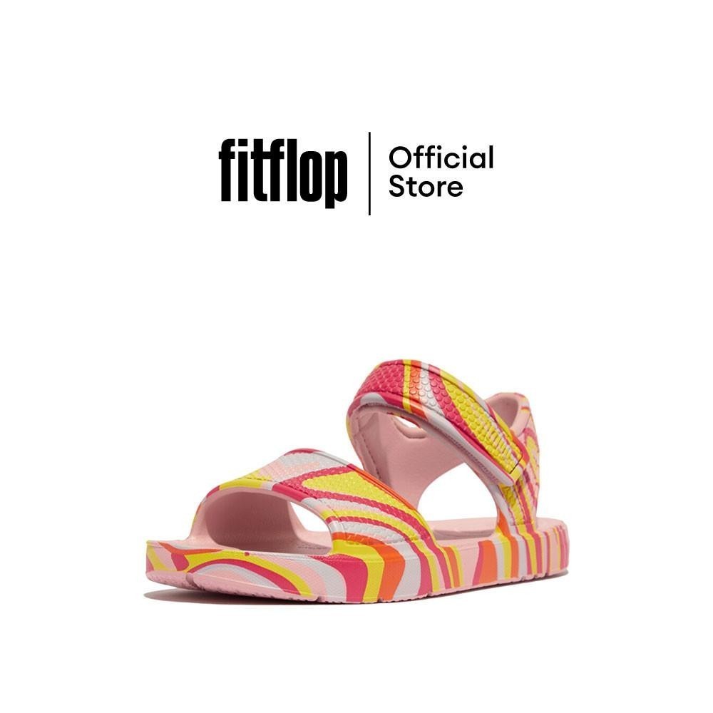 FITFLOP IQUSHION TODDLER SWIRLY B/S รองเท้าแตะสำหรับเด็ก รุ่น HV8-B53 สี SOFT BLUSH MIX