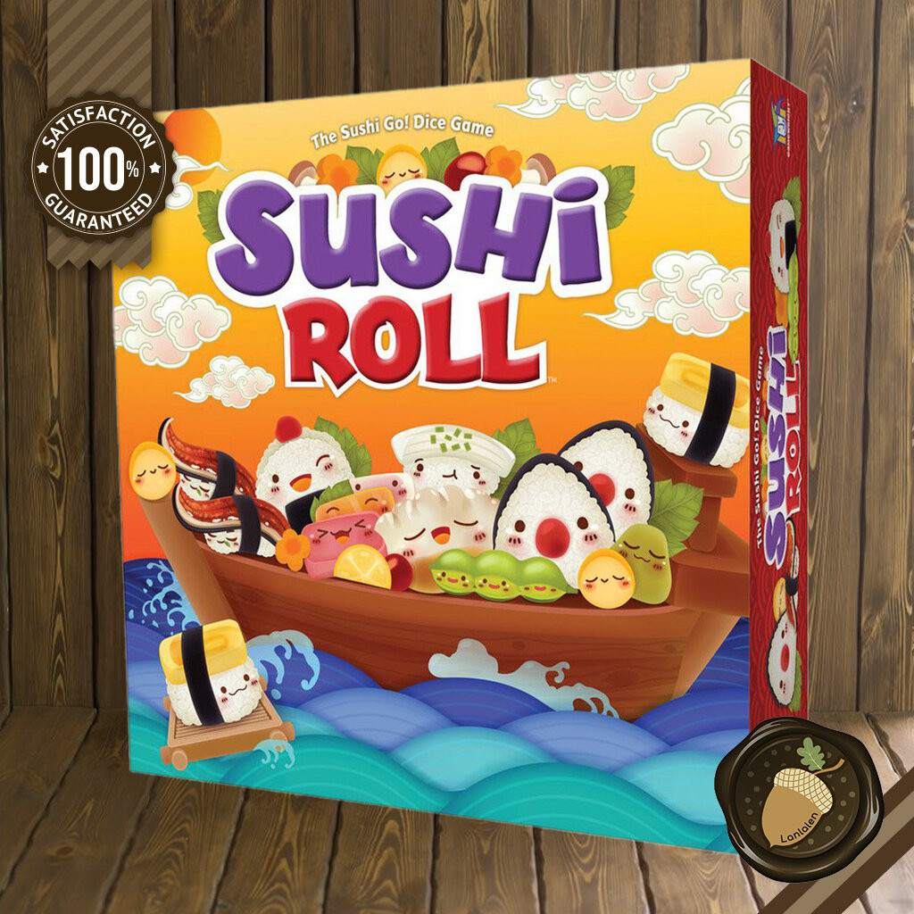 Sushi Roll Board Game บอร์ดเกม *** สินค้ามีตำหนินะคะ รบกวนลูกค้าทักทางเพจลานละเล่นเพื่อขอรูปเพิ่มเติมก่อนตัดสินใจสั่ง...