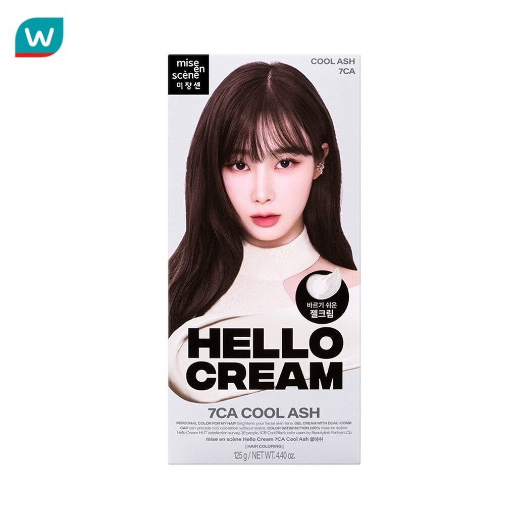 Miseenscene มีส ออง แซน เฮลโล ครีม 7ซีเอ คูลแอช
