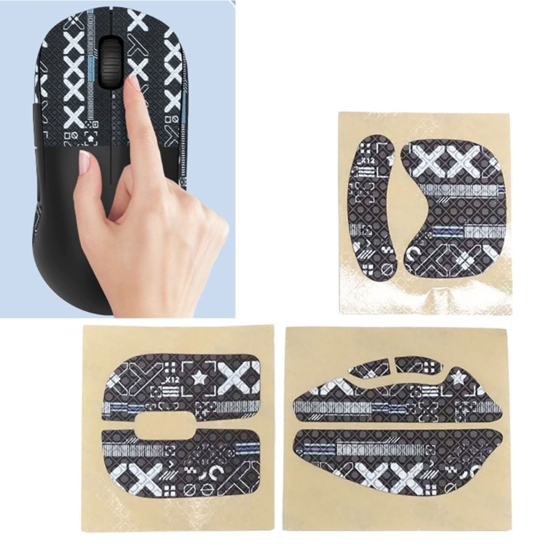 Btsg HZBXX NonSlip สติกเกอร์เมาส์สําหรับ ZOWIE Mouse AntiSlip Grip เทปกันเหงื่อไม่มีเมาส์