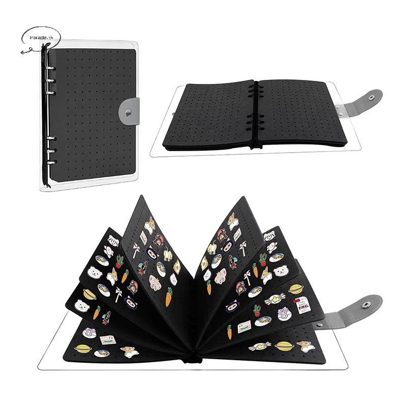 Parade Felt Pin เข็มกลัดแสดงหนังสือ DIY Badge Charms Organizer หนังสือเล่มเล็กป้ายโลหะหน้าอกของที่ระลึกอัลบั้ม Pin Badges Collection TH
