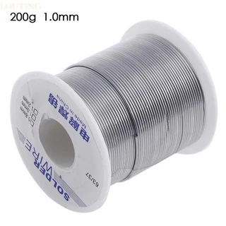 Louting 63 37 Rosin Core Weldingring ตะกั่วดีบุกอุตสาหกรรมบัดกรีลวด 1 0 มม.200g ร้อน
