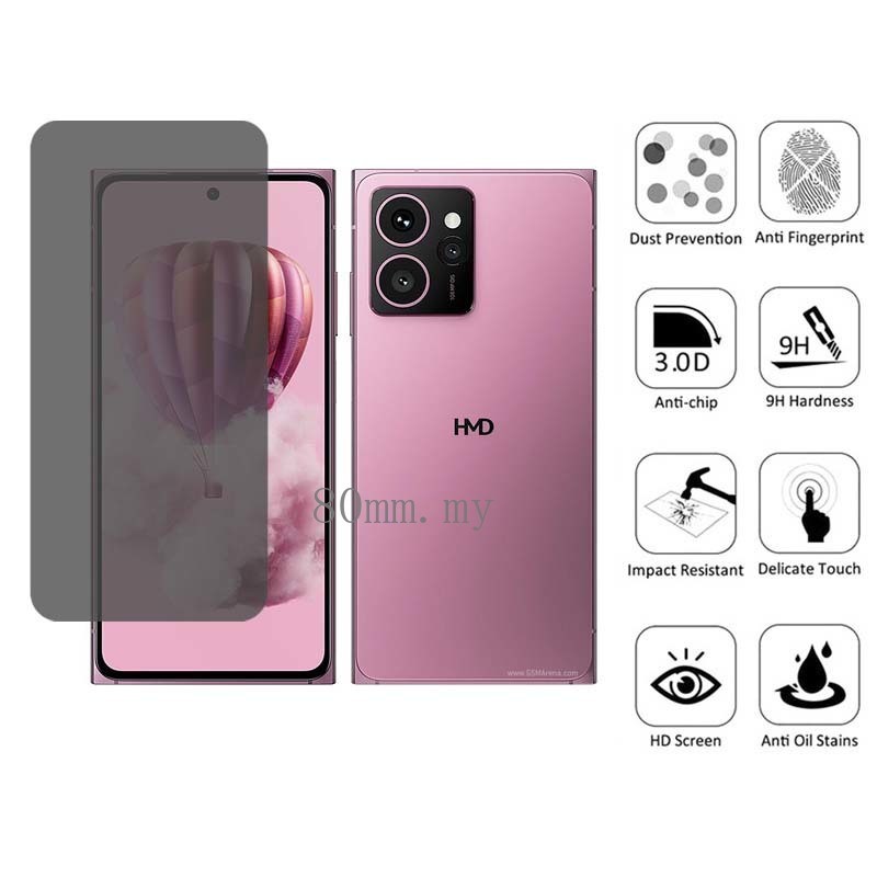 ฟิล์มความเป็นส่วนตัวสำหรับ HMD Skyline Fusion Arc Pulse Pro Plus ฟิล์ม ตัวป้องกันหน้าจอป้องกันการแอบดูตัวป้องกันกล้อง