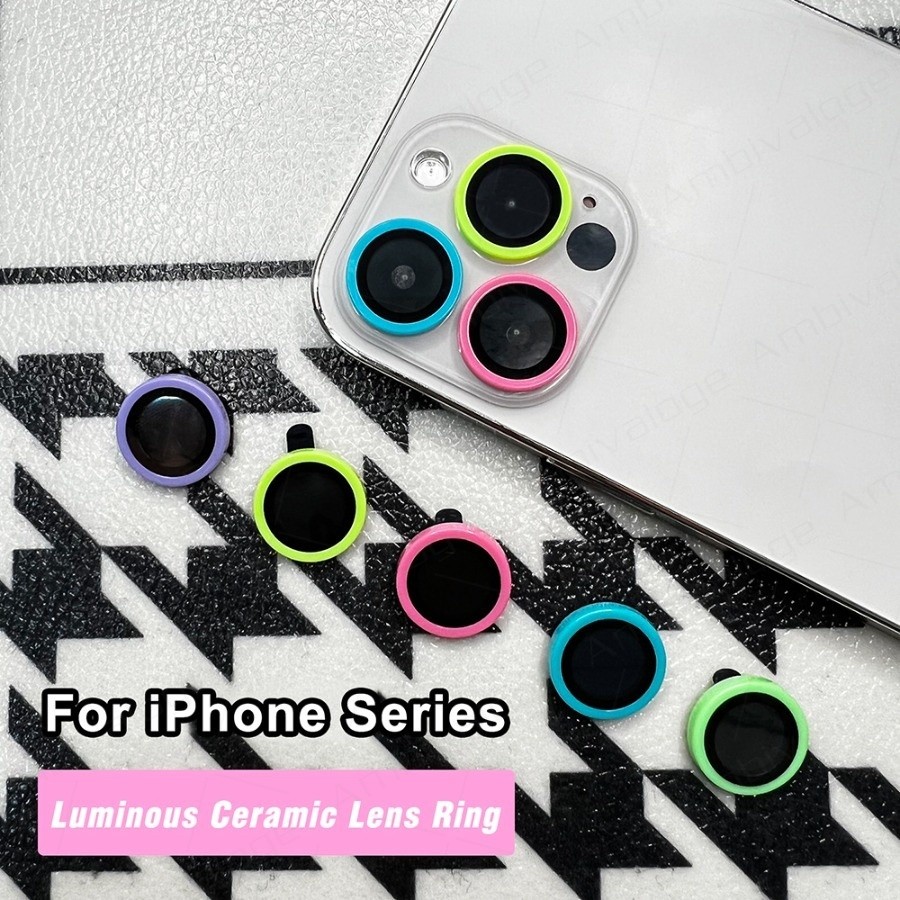 ฟิล์มกล้อง ไอโฟน ฟิล์มหลัง กล้องหลัง เลนส์กล้อง กระจกกล้อง สำหรับ iphone 14 15 Plus 17 16  11 12 13 14 Pro Max