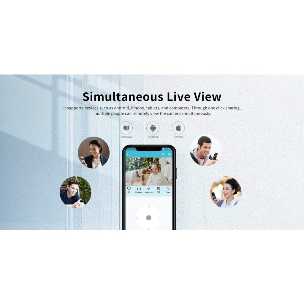 Vstarcam  C996 IPcamera ความละเอียด 2MP กล้องวงจรปิดไร้สาย Indoor มีระบบ AI+