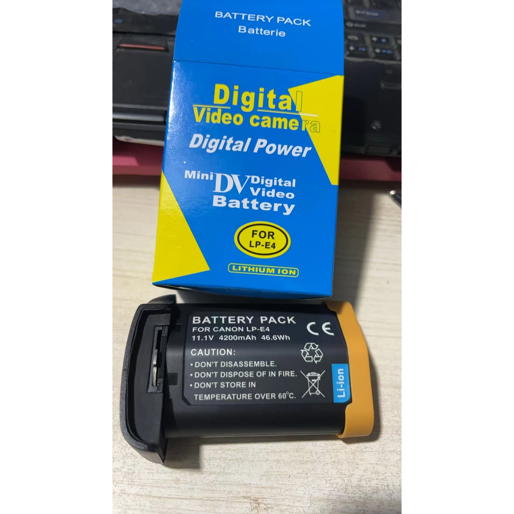 LP-E4 / LP-E4N / LPE4 Camera Battery for Canon 1D X Mark III,1D X Mark II,1D X,1Ds Mark III,1D Mark 