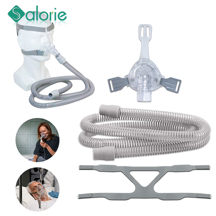Salorie  หน้ากากจมูกสําหรับ  Auto  หน้ากากจมูกนุ่ม Universal สําหรับ Ventilator เครื่องหายใจอุปกรณ์เสริมแถบคาดศีรษะปรับได้