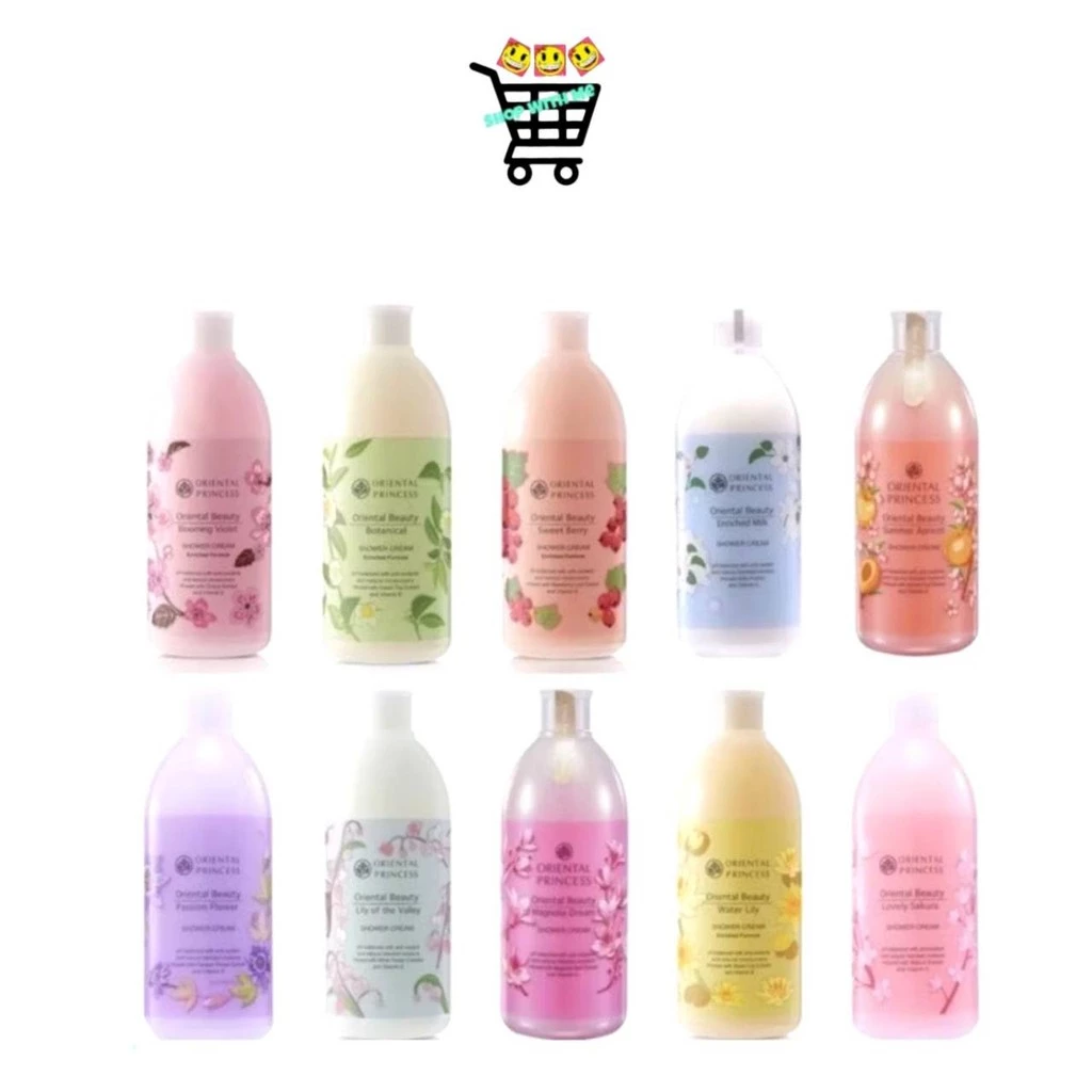 ครีมอาบน้ำ Oriental Princess shower cream ครีมอาบน้ำ กลิ่นหอมฟุ้ง